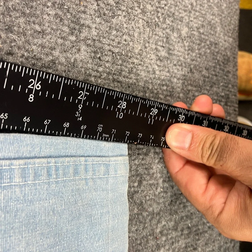 Lee Vintage Light Wash Womens Jeans‎ Size 32x28 Straight Fit 90s Denim